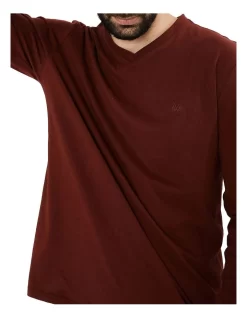 Essential Knit PJ Set In Raspberry 15 Essential Knit PJ Set In Raspberry -Men Clothing Store 917435530 7 720x928