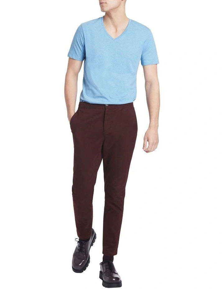 Marle Arnie V Neck In Ocean Blue 4 Marle Arnie V Neck In Ocean Blue - Image 2