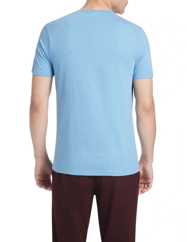 Marle Arnie V Neck In Ocean Blue 5 Marle Arnie V Neck In Ocean Blue - Image 3