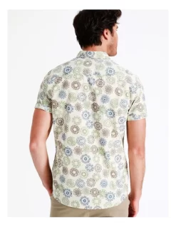 Cumbebin Print Short Sleeve Shirt In Multi -Men Clothing Store 919243450 6 720x928