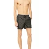 Calvin Klein Core Solids Iconic Logo Medium Swimshort In Black 1 Calvin Klein Core Solids Iconic Logo Medium Swimshort In Black -Men Clothing Store 920346220 1 720x928