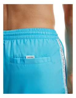 Calvin Klein Core Logo Tape Medium Swimshort In Blue -Men Clothing Store 920346310 3 1 720x928