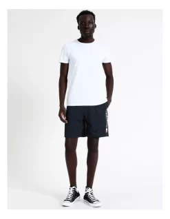 Champion Script Jersey Short In Navy