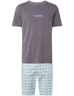 Calvin Klein Structure Short Sleeve Tee & Short Set In Multi -Men Clothing Store 923734090 4 720x928