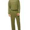 Calvin Klein Embossed Icon Lounge Pant In Olive 2 Calvin Klein Embossed Icon Lounge Pant In Olive -Men Clothing Store 923734450 1 720x928