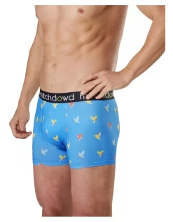 Eco Parrots Short Leg Trunk In Blue -Men Clothing Store 924133240 2 720x928