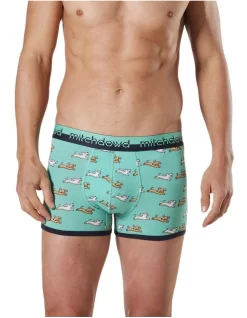 Puppy Play Bamboo Fitted Trunk In Mint -Men Clothing Store 924133870 4 720x928