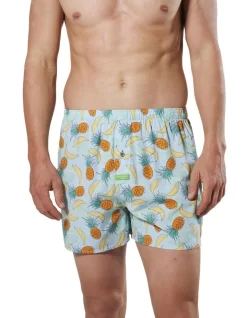 Men's Line Art Fruits Bamboo Boxer Short In Blue/Multi 10 Men's Line Art Fruits Bamboo Boxer Short In Blue/Multi -Men Clothing Store 924134500 4 720x928