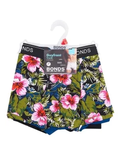 Bonds Guyfront Trunk 3-Pack In Print