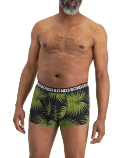 Bonds Everyday Trunk 3 Pack Spike Palm Black