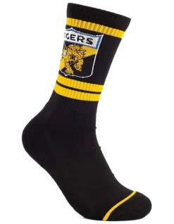 Richmond Tigers Heritage Sneaker Socks 2 Pack Cotton In Yellow/Black -Men Clothing Store 928579330 3 720x928