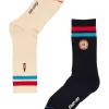 Melbourne Bitter Sneaker Socks 2 Pack In Cream/Black -Men Clothing Store 928581310 1 720x928