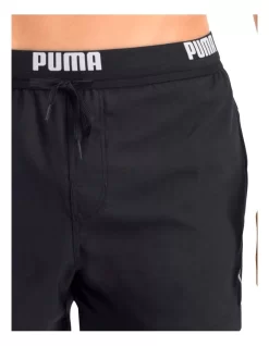 Puma Logo Band Swim Short In Black -Men Clothing Store 929387980 5 720x928