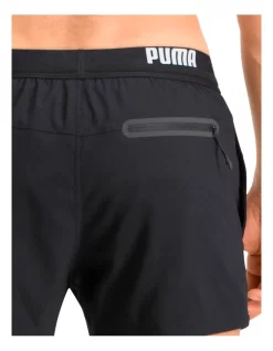 Puma Logo Band Swim Short In Black -Men Clothing Store 929387980 6 720x928