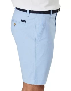 Active Houndstooth Short In Light Blue -Men Clothing Store 930763000 3 720x928