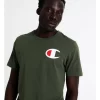 Champion C Logo Tee In Green -Men Clothing Store 931075210 1 1 720x928
