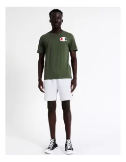 Champion C Logo Tee In Green -Men Clothing Store 931075210 3 2 720x928