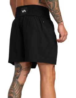 RVCA Yogger Boxer Short In Black -Men Clothing Store 931388590 5 720x928