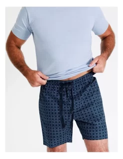 Short Sleeve Soft Wash Tee & Short Set In Geo Tiles -Men Clothing Store 932971420 5 720x928