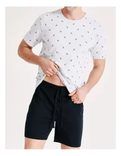 Soft Wash Knit Set Palm Trees In Grey Marle -Men Clothing Store 934048090 5 720x928