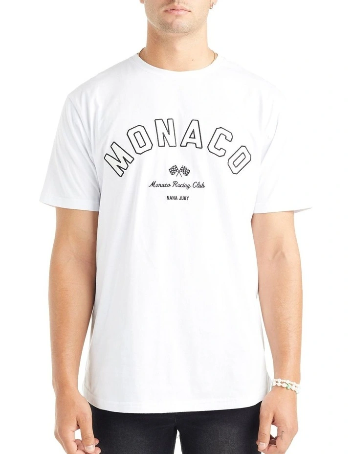 Bellevue T-Shirt In White 3 Bellevue T-Shirt In White