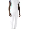 Lacoste Technical Poly T-Shirt In White/Navy -Men Clothing Store 937863010 1 720x928