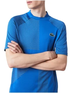 Lacoste Team Leader Seamless Polo In Blue -Men Clothing Store 938034910 3 720x928