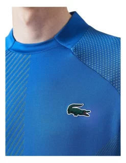 Lacoste Team Leader Seamless Polo In Blue -Men Clothing Store 938034910 4 720x928