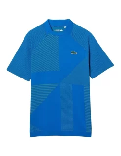 Lacoste Team Leader Seamless Polo In Blue -Men Clothing Store 938034910 7 720x928