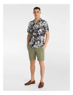 Daniel Stretch Short In Sage -Men Clothing Store 939000340 4 720x928