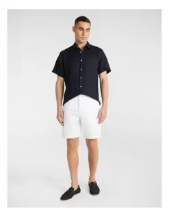 Travis Relaxed Short In White -Men Clothing Store 939000970 5 720x928