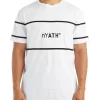 Skyline Contrast Piping T-shirt In White -Men Clothing Store 941802670 1 720x928