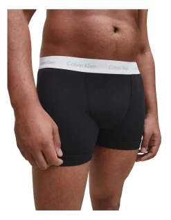 Calvin Klein Cotton Stretch Boxer Brief 3 Pack In Black -Men Clothing Store 942248350 4 720x928