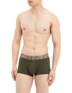Calvin Klein Icon Micro Trunk In Green
