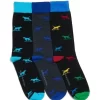 Dogs-A-Plenty Socks 3 Pack In Multi 2 Dogs-A-Plenty Socks 3 Pack In Multi -Men Clothing Store 944727490 1 720x928