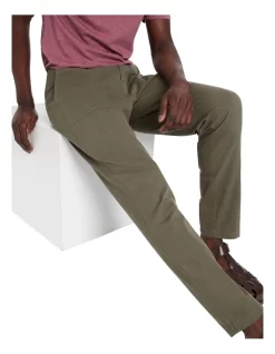 Webb Chino Pant In Dark Green -Men Clothing Store 945094870 4 720x928