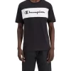 Champion EU Rochester Panel Tee In Black -Men Clothing Store 946391950 1 720x928