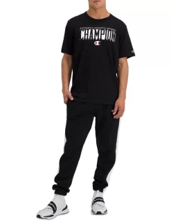 Champion Sporty Tee In Black -Men Clothing Store 946392220 4 1 720x928