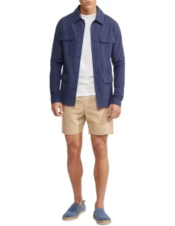 Oxford Alister Linen Cotton Overshirt In Navy 12 Oxford Alister Linen Cotton Overshirt In Navy -Men Clothing Store 948739330 5 720x928