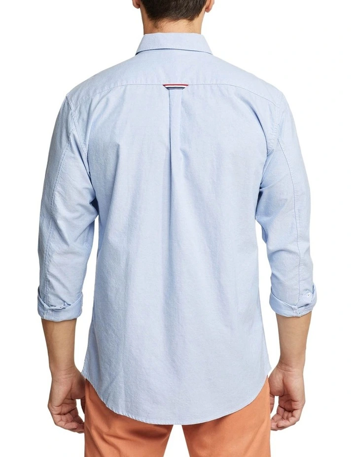 Oxford Shoreditch Button Down Shirt In Light Blue 4 Oxford Shoreditch Button Down Shirt In Light Blue - Image 2