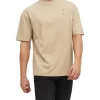 Jack & Jones Cocktail Embroidered Short Sleeve Crew Neck Tee In Chateau Crockery -Men Clothing Store 950192470 1 720x928