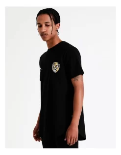 Richmond Curved Hem Tee In Black -Men Clothing Store 950382640 4 720x928