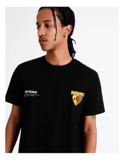 Hawthorn Curved Hem Tee In Black 9 Hawthorn Curved Hem Tee In Black -Men Clothing Store 950383180 3 720x928