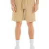 The Ath Zip Woven Short In Beige -Men Clothing Store 951644710 1 1 720x928