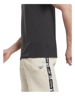 Reebok Left Chest Logo Tee In Black -Men Clothing Store 953135830 6 720x928