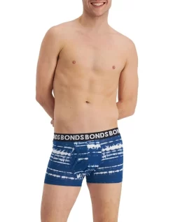 Bonds Everyday Fashion Trunks 3-Pack In Tie Dye Dream