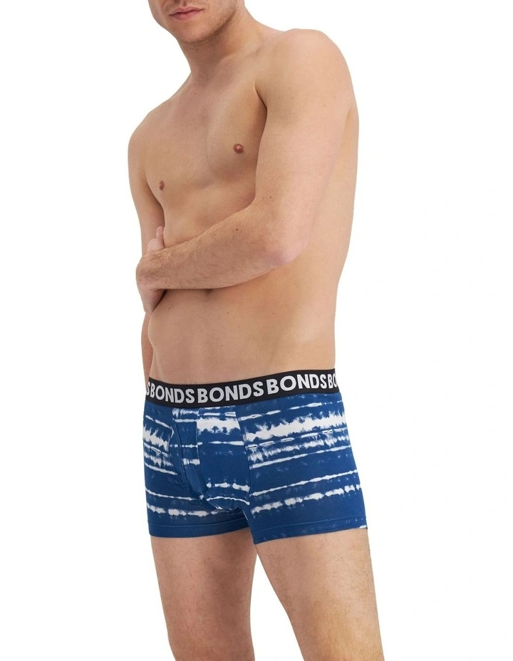 Bonds Everyday Fashion Trunks 3-Pack In Tie Dye Dream 4 Bonds Everyday Fashion Trunks 3-Pack In Tie Dye Dream - Image 2