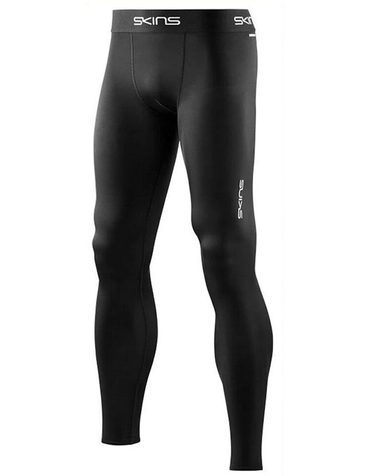 SKINS Compression DNAmic Force Long Tights In Black 3 SKINS Compression DNAmic Force Long Tights In Black
