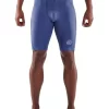 SKINS Series 3 Compression Half Tights Activewear In Blue -Men Clothing Store 954932950 1 720x928