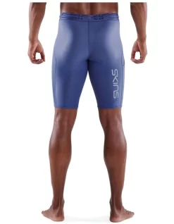 SKINS Series 3 Compression Half Tights Activewear In Blue -Men Clothing Store 954932950 4 720x928